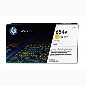 HP toner 654A - CF332A gul 15000 sider, original