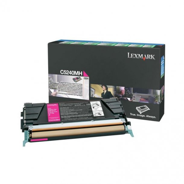 Lexmark C 524/532/534 M prebate Original Toner (5000 sidor)