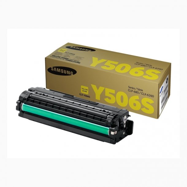 Samsung CLT-Y506S/ELS Y Toner - SU524A Original - Gul 1500 sider