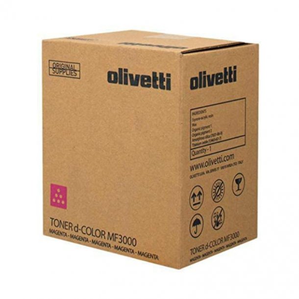 Olivetti D-Colour MF3000 M Toner - B0893 Original - Magenta 2500 pages