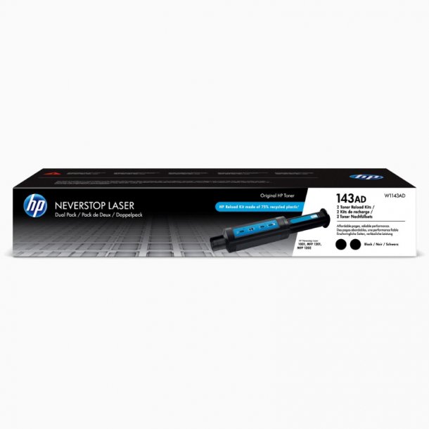 HP 143AD BK Combo Pack 2 pcs Toner - W1143AD Original - Black 5000 pages