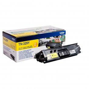 Brother toner TN329Y gul 6000 sider, original
