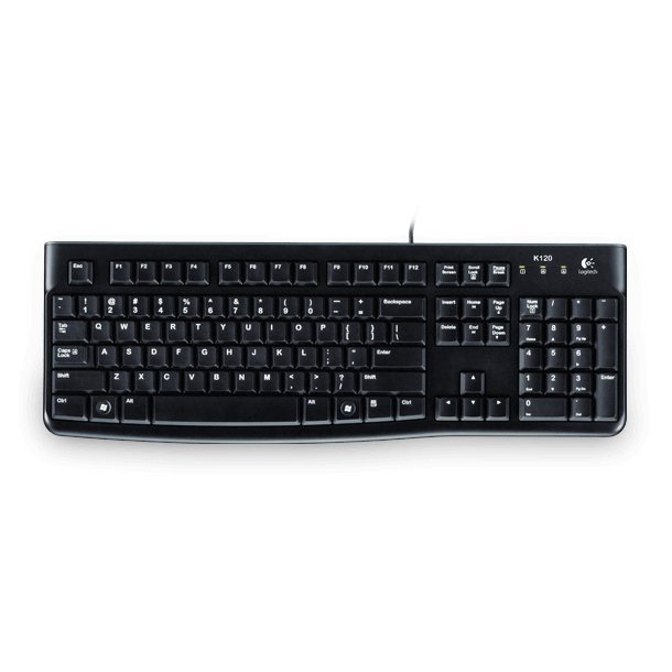 Logitech OEM - K120 Business Keyboard, Black (Nordic)