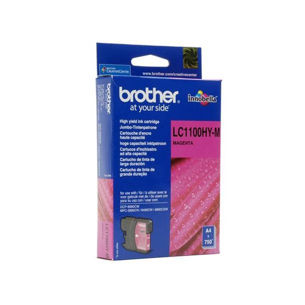 Brother LC1100 XL M Ink Cartridge - Original - Magenta 10,95 ml