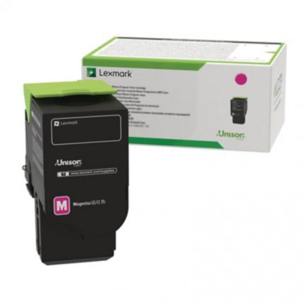 Lexmark CS421 M Toner - 78C2XME Original - Magenta 5000 sider