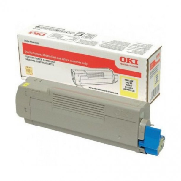 OKI C712 Y Toner - 46507613 Original - Gul 11500 sider