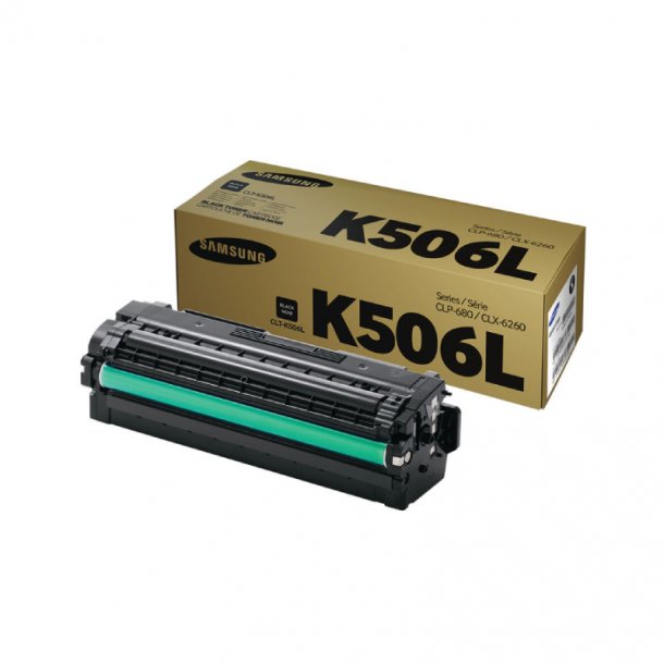 Samsung CLT-K506L/ELS BK Original Toner (6000 sidor)