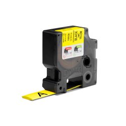 DYMO Tape Rhino 19 mm (1,5 m), Krympeflex - svart/gul