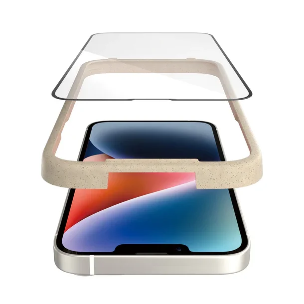 PanzerGlass sk&auml;rmskydd iPhone 14/13/13 Pro - Ultra-Wide Fit, antibakteriell