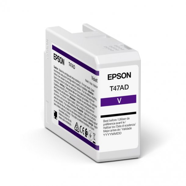 Epson T47AD V Original blckpatron (50 ml)