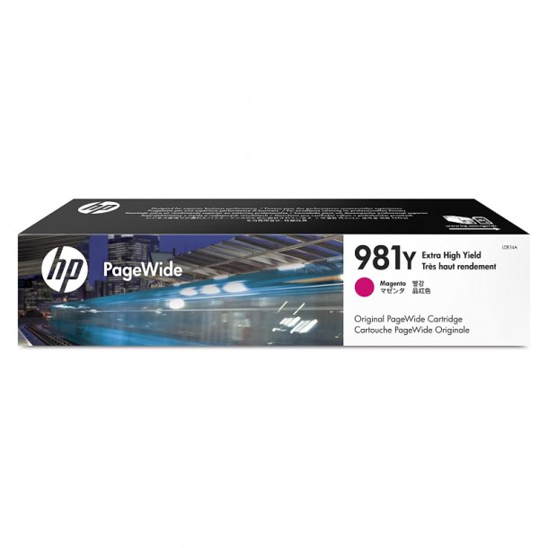 HP 981Y M blkpatron - L0R14A Original - Magenta 320 ml