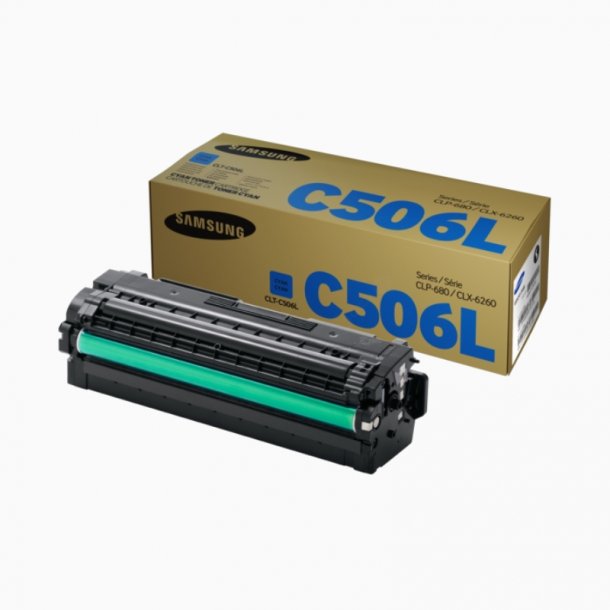 Samsung CLT-C506L/ELS C Toner - SU038A Original - Cyan 3500 sider