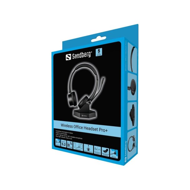 Sandberg Trdlst Kontorsheadset Pro+