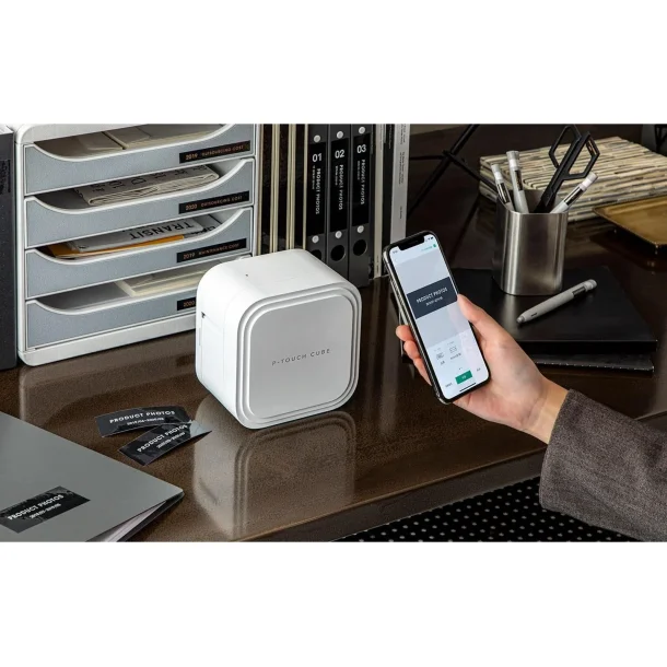 Brother PT&#8209;P910BT Cube Pro labelmaskine