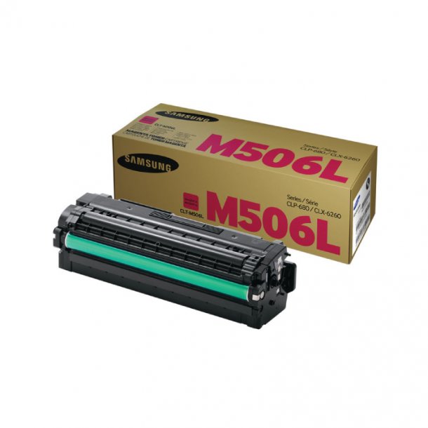 Samsung CLT-M506L/ELS M Toner - SU305A Original - Magenta 3500 sider