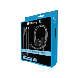 Sandberg 2in1 Office Headset Jack+USB
