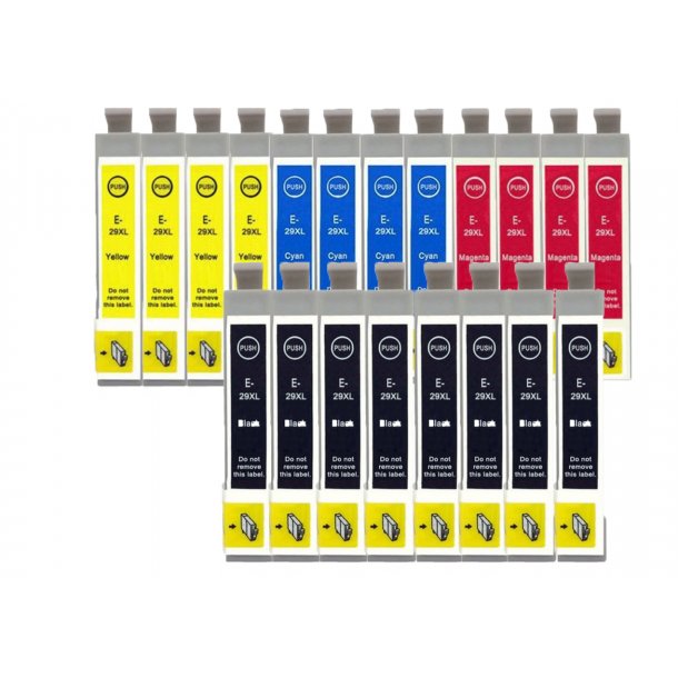Epson 29 XL Ink Cartridge Combo Pack 20 pcs - Compatible - BK/C/M/Y 313,6 ml