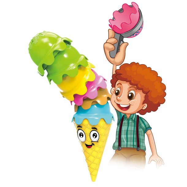 Scoop Stack Up - Glassvaffel stapelspel