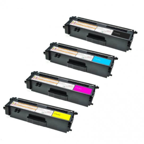 Pixojet toner Brother TN 328, 4 stk. rabatpakke 24000 sider