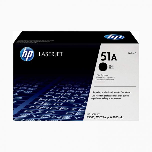 HP 51A BK Original Toner (6500 sidor)