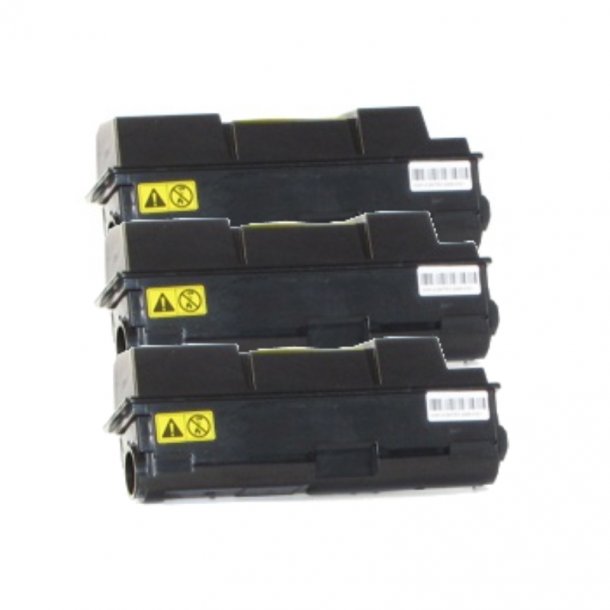 Kyocera TK350 BK combo pack 3 stk Toner - Kompatibel - Sort 45000 sider