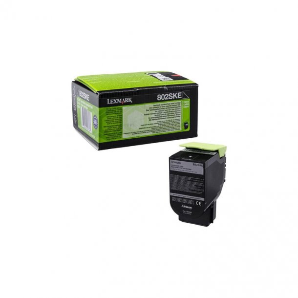 Lexmark toner CX 310 / 410 - 80C2SKE svart 2500 sidor, original