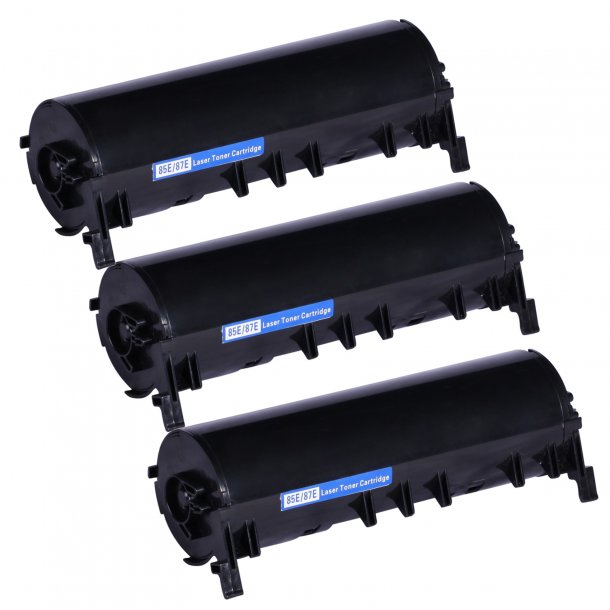 Panasonic KX-FA85E/87E BK combo pack 3 stk Toner - Kompatibel - Sort 15000 sider