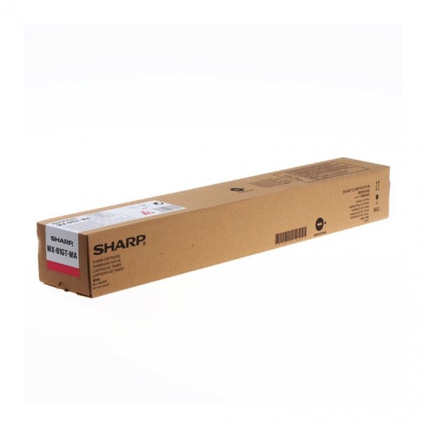 Sharp MX61GTMA M Toner - Original - Magenta 24000 sider