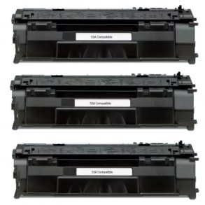 Pixojet toner HP 53A - Q7553X, 3 stk. rabattpakke 21000 sider