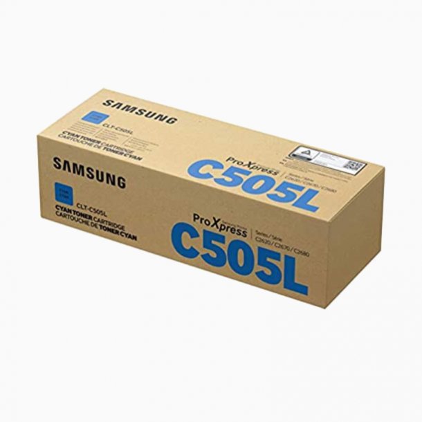 Samsung CLT-C505L/ELS C Toner - SU035A Original - Cyan 3500 sider