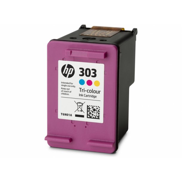 HP 303 (T6N01AE) 3 farve blkpatron, Original 165 sider