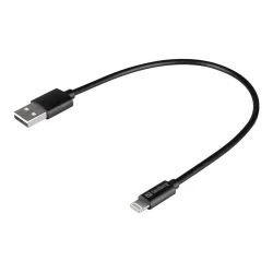 Sandberg USB>Lightning MFI 0.2m Black