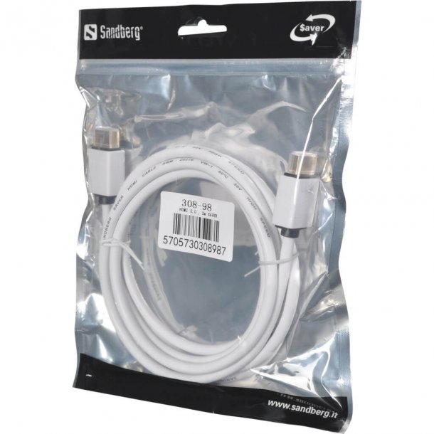 Sandberg HDMI kabel 2.0, 2 m 