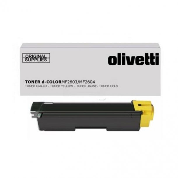 Olivetti D-Colour P2026 Y Toner - B0949 Original - Yellow 5000 pages