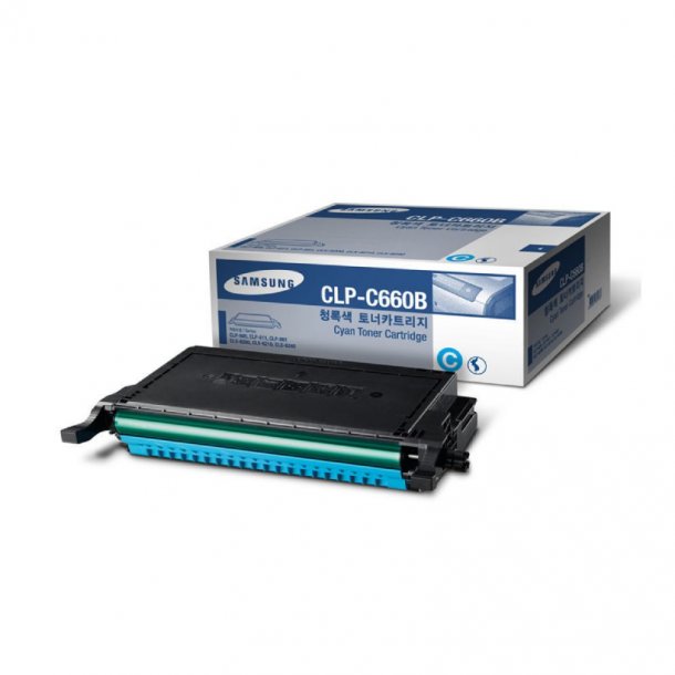 Samsung CLP-C660B/ELS C Original Toner (5000 sidor)