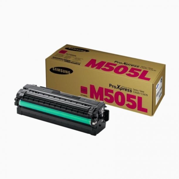 Samsung CLT-M505L/ELS M Toner - SU302A Original - Magenta 3500 sider