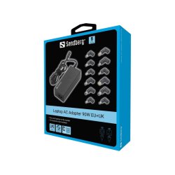 Sandberg AC Adapter til brbar 90W EU+UK