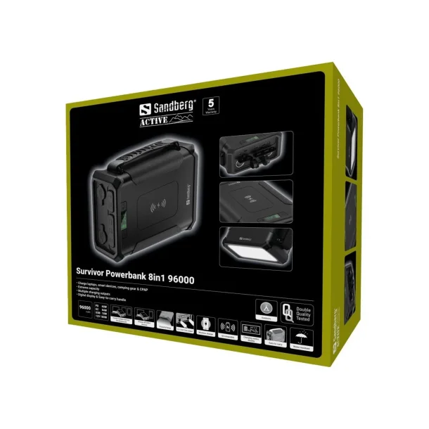 Sandberg Survivor Powerbank 8in1 96004