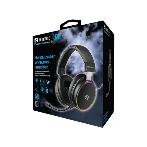 Sandberg HeroBlaster Wireless Headset