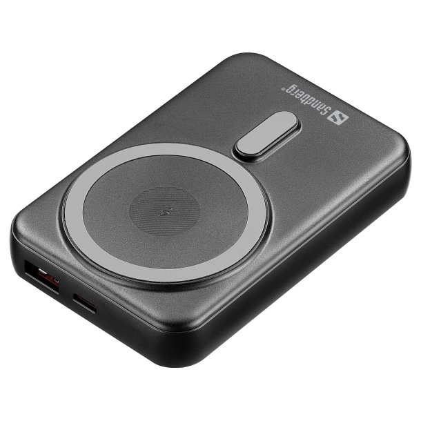 Sandberg Magnetisk Trdls Powerbank 10000