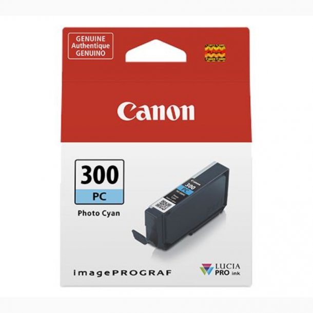 Canon PFI-300 PC blkpatron - 4197C001 Original - Foto Cyan 14 ml