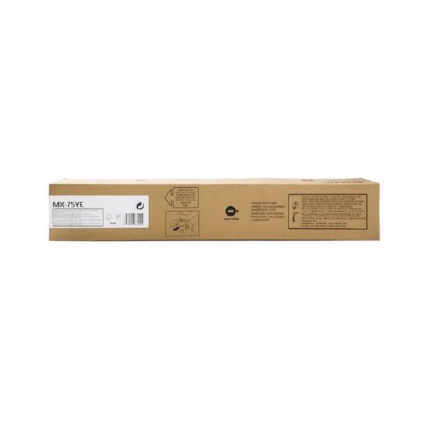 Sharp MX75GTYA Y Toner - Original - Gul 60000 sider