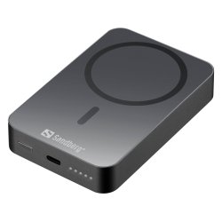 Sandberg Magnetisk Trdls Powerbank 10000 ALU