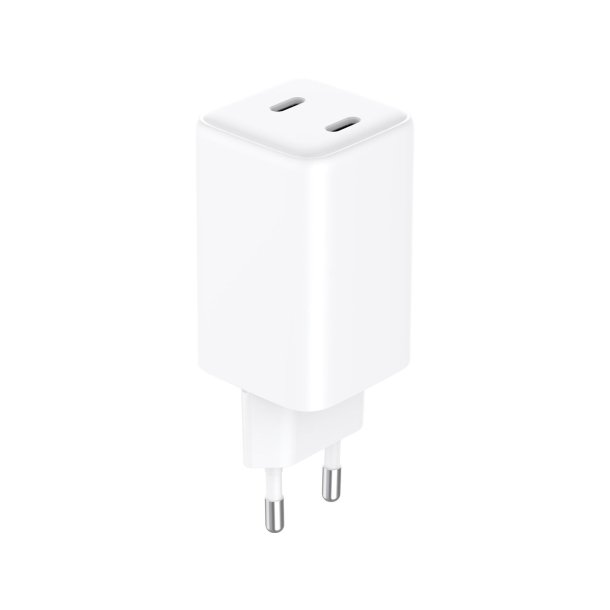 Sandberg AC Oplader med dobbelt USB-C PD65W EU