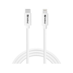 Sandberg USB-C AC 20W Laddare EU + Lightning-kabel 1M