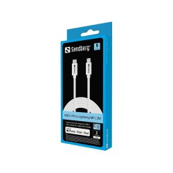 Sandberg USB-C PD to Lightning MFI, 2M