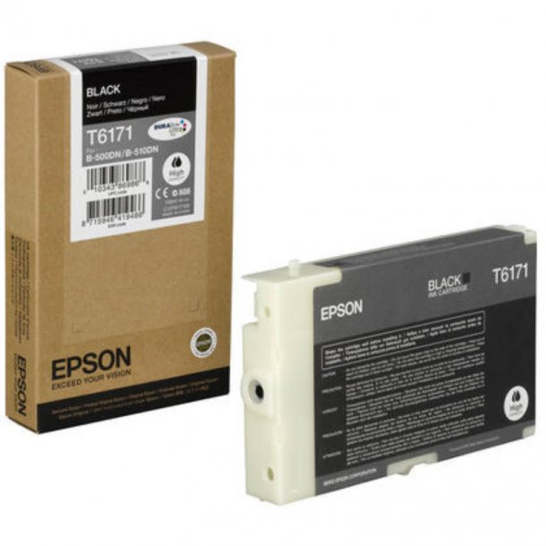 Epson T6171 BK Original bl&auml;ckpatron (80 ml)