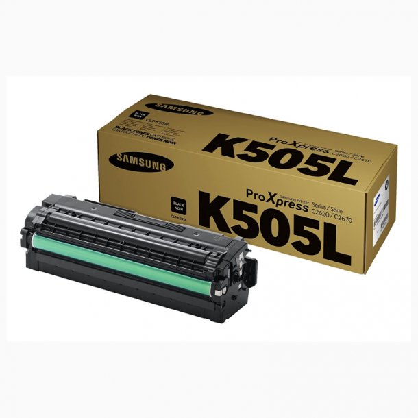 Samsung CLT-K505L/ELS BK Original Toner (6000 sidor)