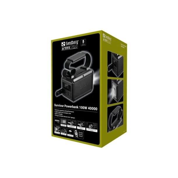 Sandberg Survivor Powerbank 100W 40000