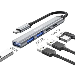 Sandberg USB-C to 3xUSB-A+2xUSB-C SAVER